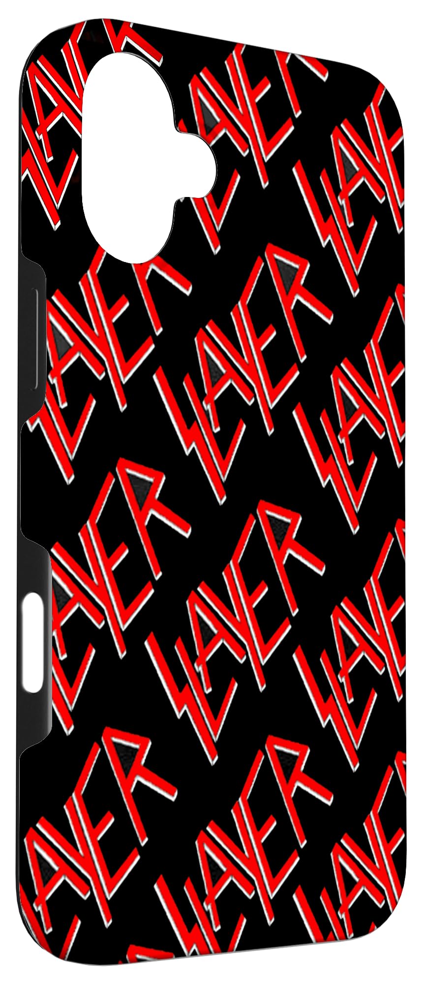 Slayer Repeated Logo Case for iPhone 16 Plus - Image 3